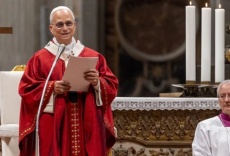 El via crucis con el Papa Le&oacute;n XIV