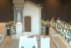 Santa misa en honor a Nuestra Se&ntilde;ora de F&aacute;tima